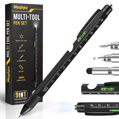 Set regalo multifunzione per uomo, ideale per Natale, compleanni e come regalo originale.