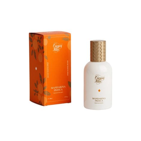 Profumo Primavera all’Essenza di Mandarino per Donna e Uomo – Tradizione e natura di Campos de Ibiza – Flacone regalo.
