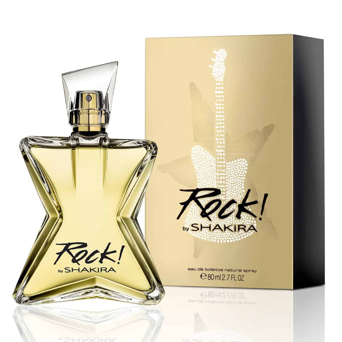 Shakira Perfumes - Rock di Shakira per Donne, Floreale, Fragranza Fruttata e Fresca - 80 ml
