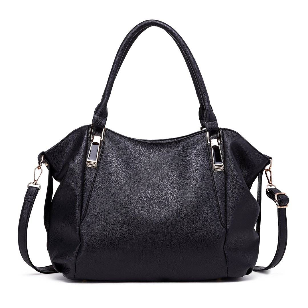 Miss Lulu Borsa Tote, Borsa A Tracolla In Morbida Pelle PU, Grande Elegante Adatta Alle Donne Che Lavorano, Regalo Semplice Per L'Ufficio, Viaggi, Scuola,Biblioteca, Shopping