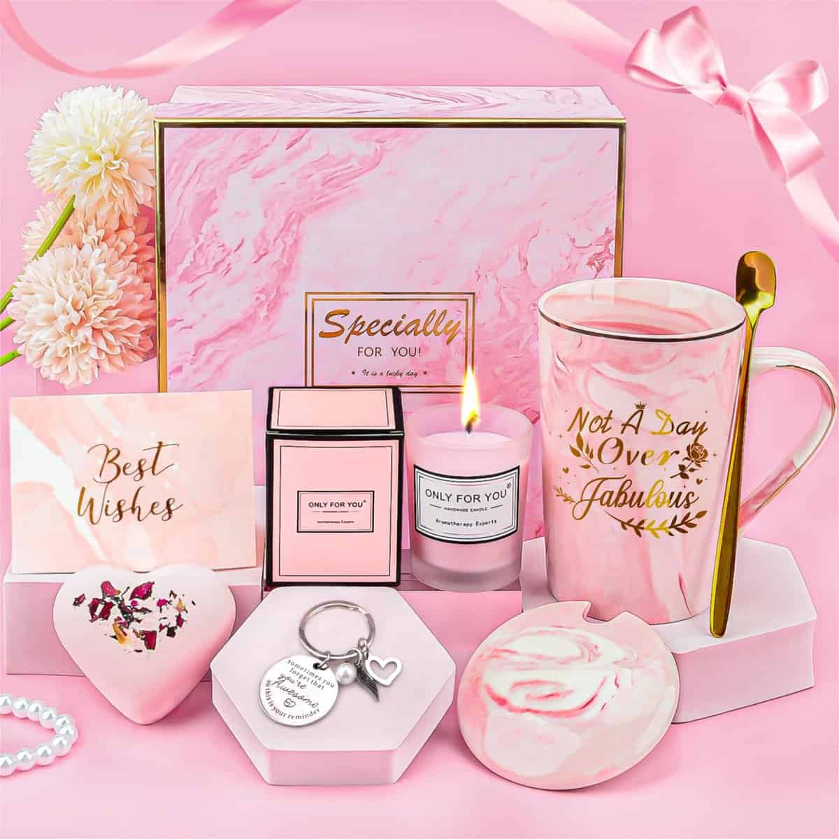 Regalo Donna, Idee Regalo Ragazza Compleanno, Regalo Tazzine da Caffè , Regalo per la Festa Della Mamma Set di 6 Pezzi, Regali di Compleanno per Donne, Regalo di Natale per Amica, Moglie, Figlia