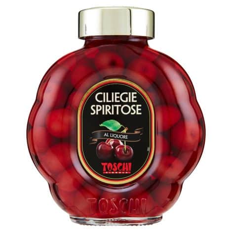 Ciliegie dolci in liquore toscano, 500gr al 23%.