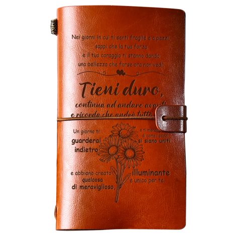 Diary in pelle per regali ispirazionali per amiche donne, Funnli, perfetto per compleanni, Natale, ringraziamenti.