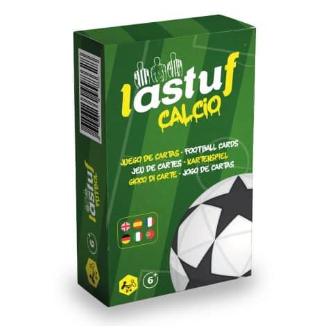 LASTUF Calcio per Bambini Giochi di Società – Carte da Tavolo – Regalo calcio per ragazzi 6+.