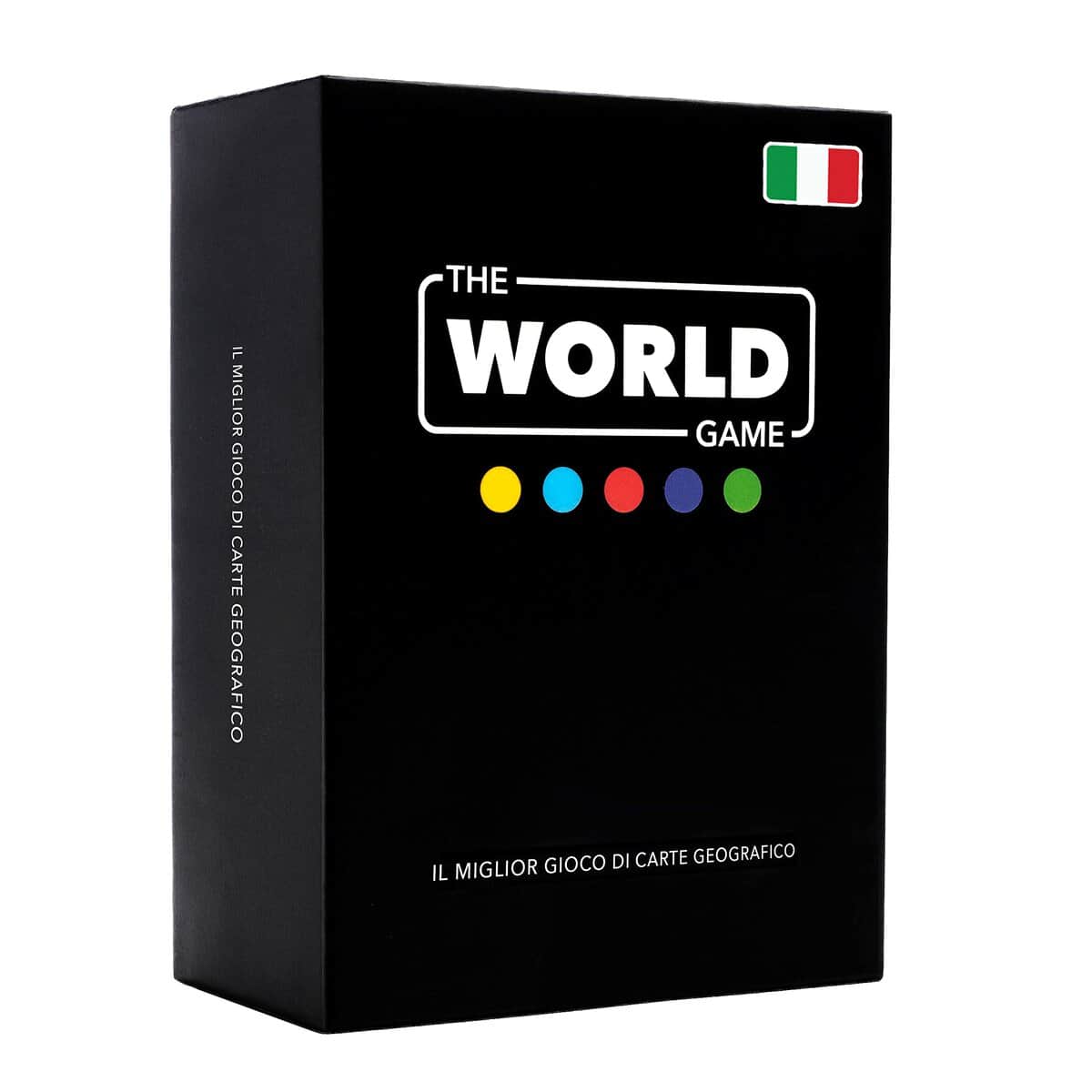 The World Game - Gioco di Carte Geografia - Gioco da Tavolo Educativo per Bambini, Famiglie e Adulti - Un Gioco di Società per Ragazzi e Ragazze sul Mundo - In Italiano