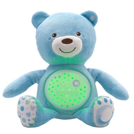 Orsetto Chicco Sofficetto, Luce Notturna, Effetti Luminosi, Melodie Rilassanti – Giochi per Neonati 0+ mesi.