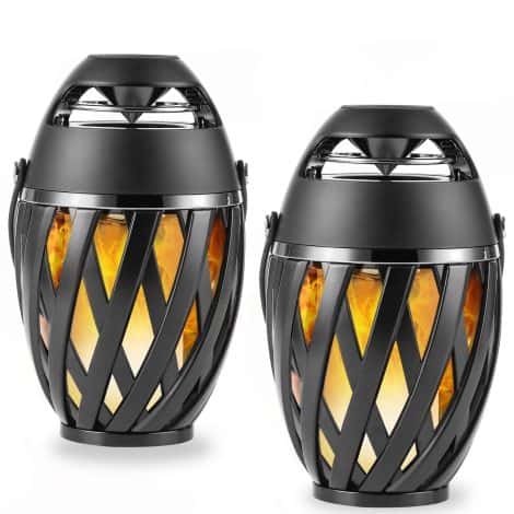 INSSISAIN – Speaker Bluetooth esterni, duo waterproof con illuminazione LED per regali uomo/donna, genitori.