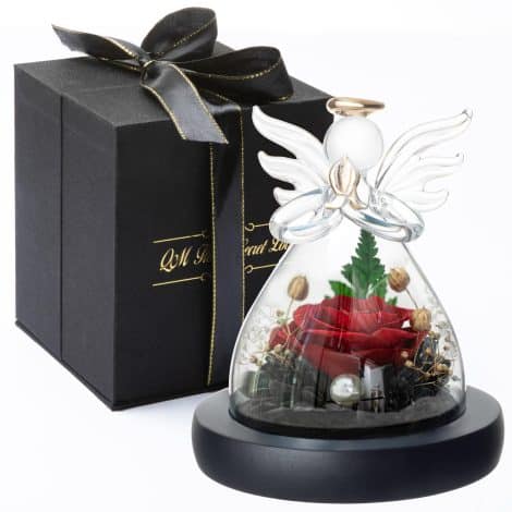 Rose sostenibili per sempre. Perfette come regalo romantico per San Valentino, compleanno, Natale, anniversario e Festa della mamma.