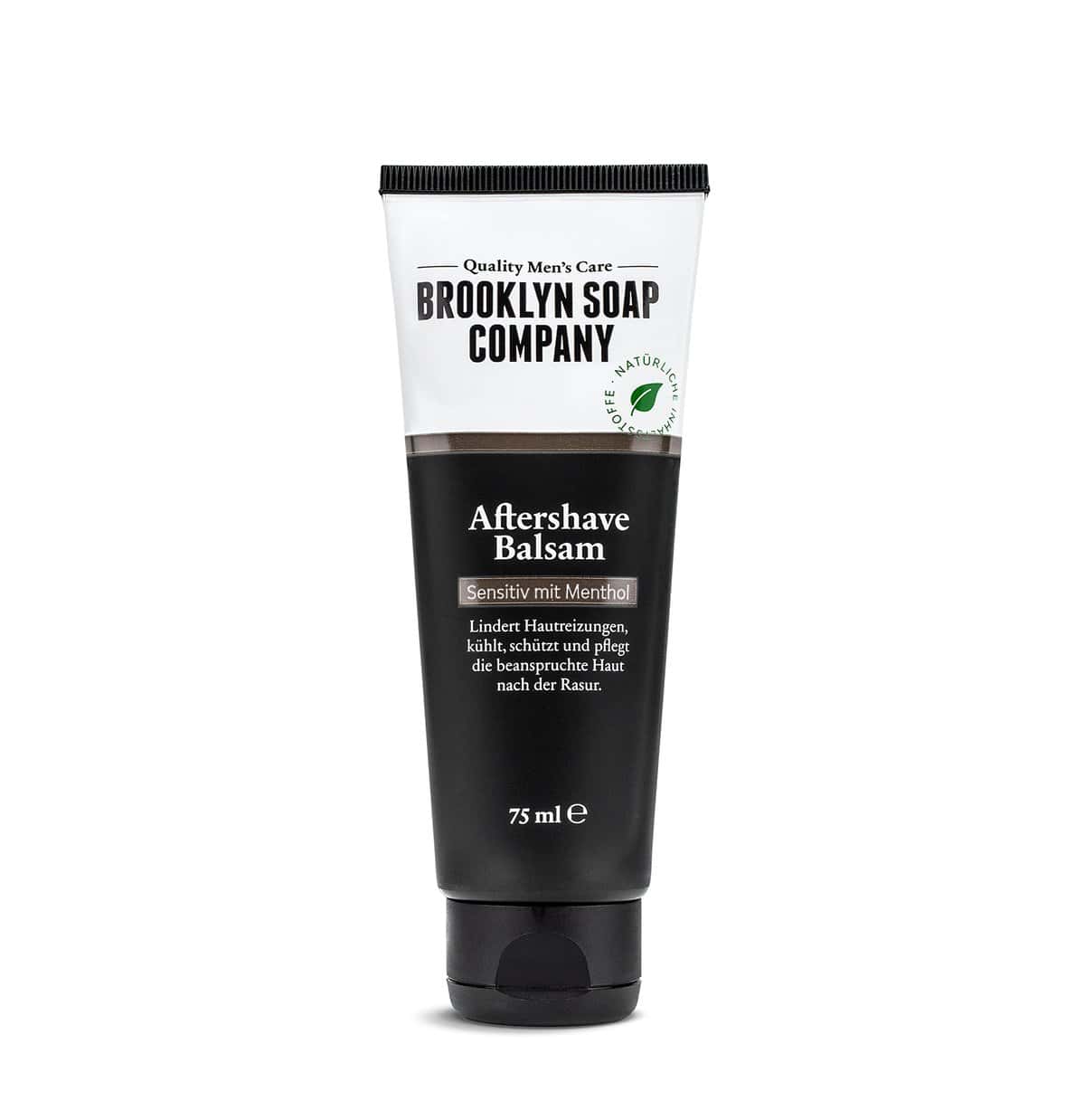 Cura naturale degli uomini: balsamo Aftershave – 75 ML calma la pelle e agisce in modo antibatterico cosmetica naturale di Brooklyn Soap Company® idea regalo per uomini
