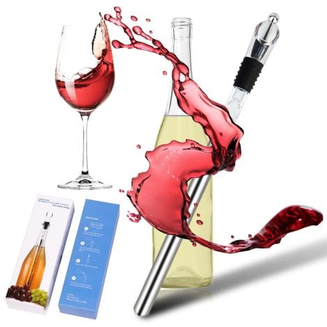 Frigorifero Vino MXTIMWAN, Decanter | Perfetto regalo per festa e bar, uomo e donna