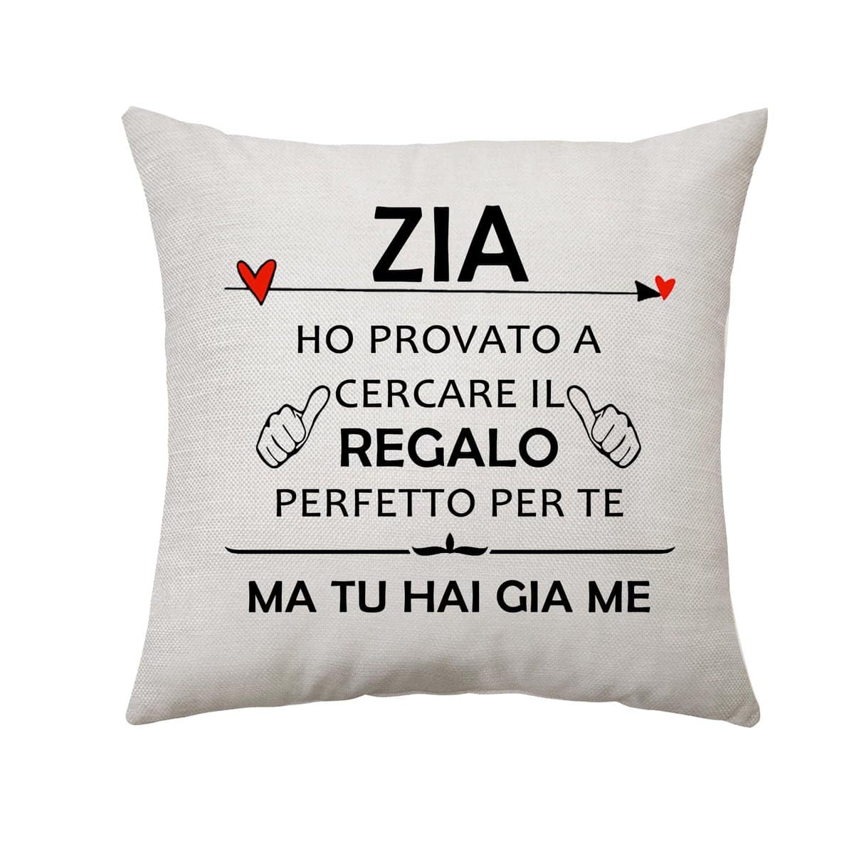Zia regali per le Donne Cuscino Copertura Regali per Zia Compleanno Natale Matrimonio Zia Decorativi Famiglia Gratitudine Buffo Grazie Decorazioni d'interni Regali di Festa della Mamma (Zia)