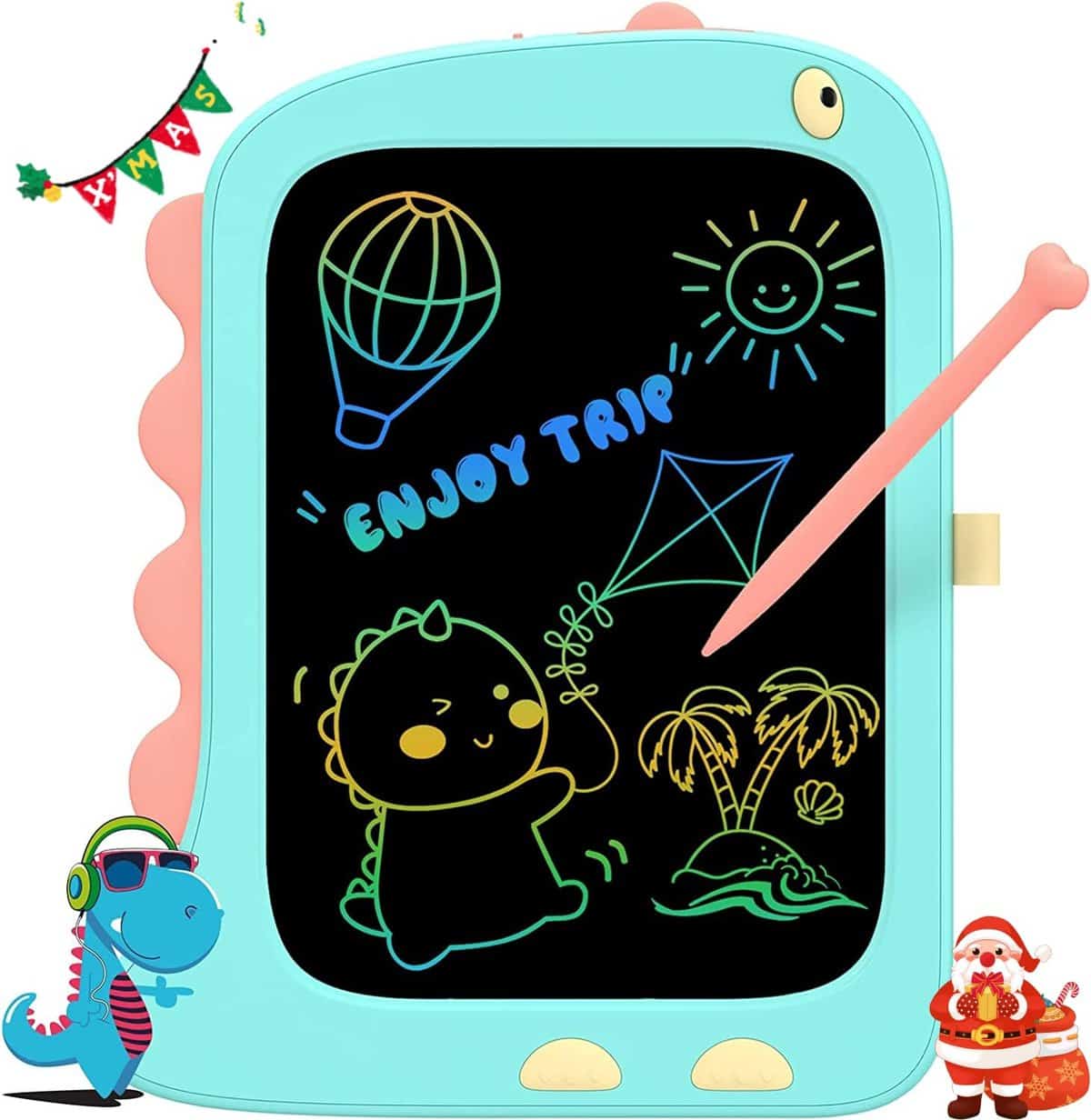 TEKFUN Tavoletta Grafica Bambini LCD da 8,5 Pollici, Lavagna per Bambini, Lavagnetta Cancellabile Bambini, Giochi Bambini 3 4 5 6 Anni, Regali di Compleanno e Natale per Ragazzi e Ragazze (Blu)