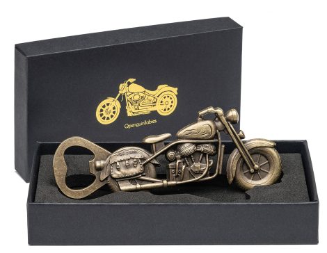 Apribottiglie moto d’epoca per birra, ideale come regalo di Natale, compleanno, San Valentino per il tuo partner.