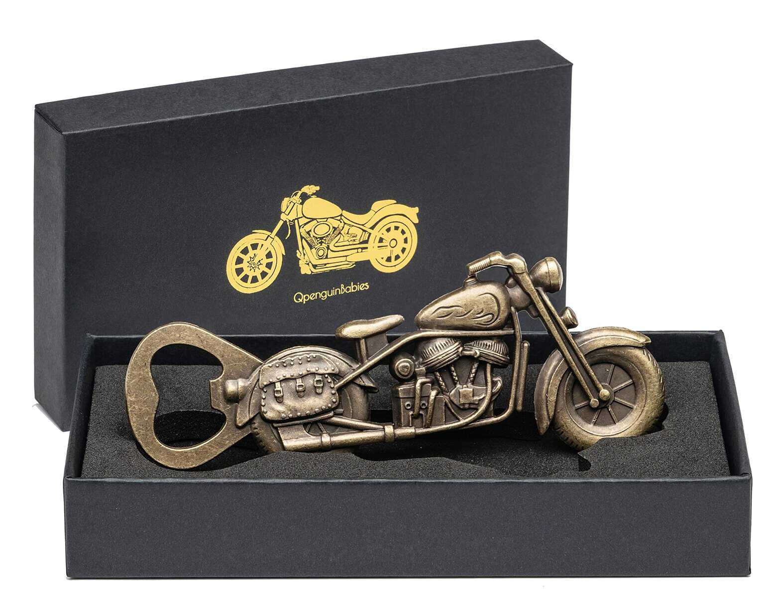 Apribottiglie vintage moto, per birra Regali uomo, di Natale per papà, compleanno, San Valentino per Marito fidanzato
