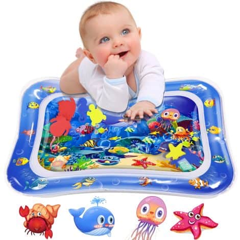 Tappetino Aqua per Bimbi, rafforza i muscoli, portatile: divertimento acquatico dai 3 agli 24 mesi.