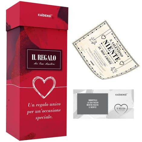 KAÏDENSÏ Sorpresa Unica Originale – Idee Regalo per San Valentino – Regali Divertenti per Uomo e Donna.
