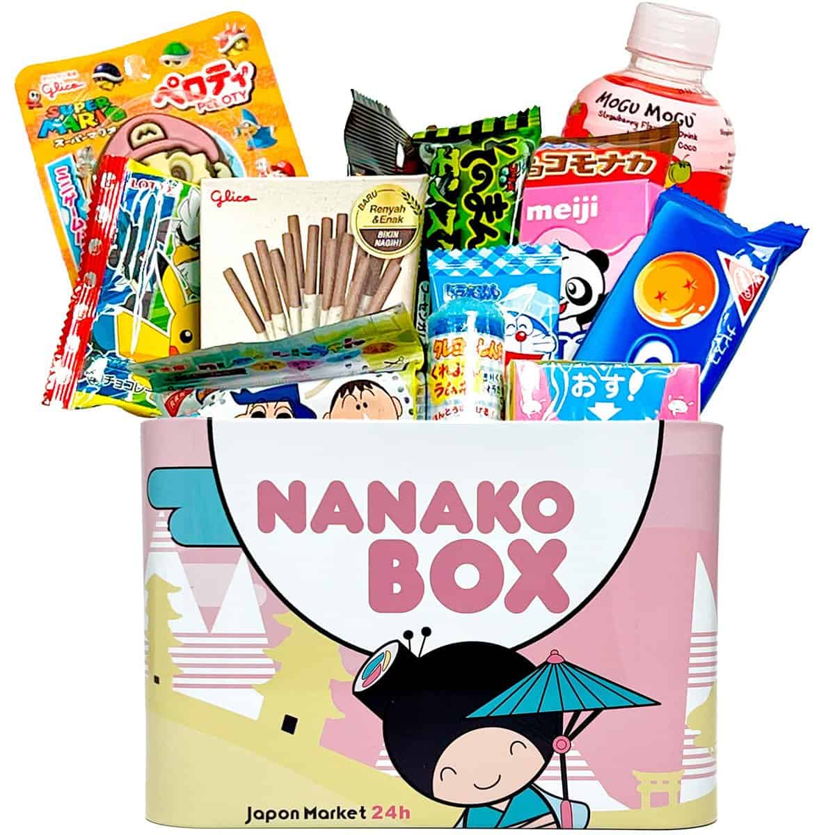 JapanBox Collezionista: Scatola Metallica Esclusiva con Assortimento Premium di Dolci Giapponesi - Snack, Cioccolati, Bevande, Dolci Giapponesi, Caramelle, Biscotti...