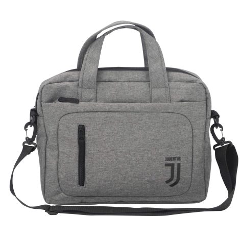 JUVENTUS Borsa per Laptop da Viaggio – Collezione Travel – Originale e Ufficiale – Supporto massimo 14 pollici – Grigio.