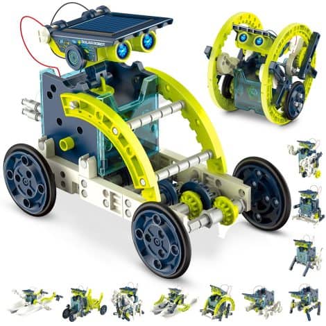 Robot Giocattolo solare per bambini dai 8 ai 12 anni, con esperimenti scientifici. Perfetto come regalo!