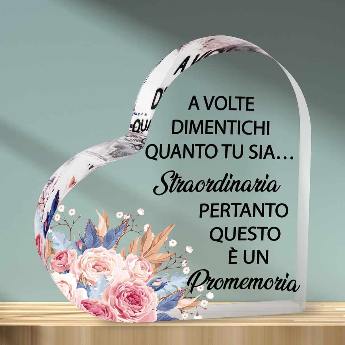 Merclix Regalo Donna Compleanno Inspirational Acrilico Ornamento Idee Regalo Donna Natale Regalo Amica Speciale Regali Donna Compleanno Regalo Migliore Amica Donna Regalo Utili Per Amiche