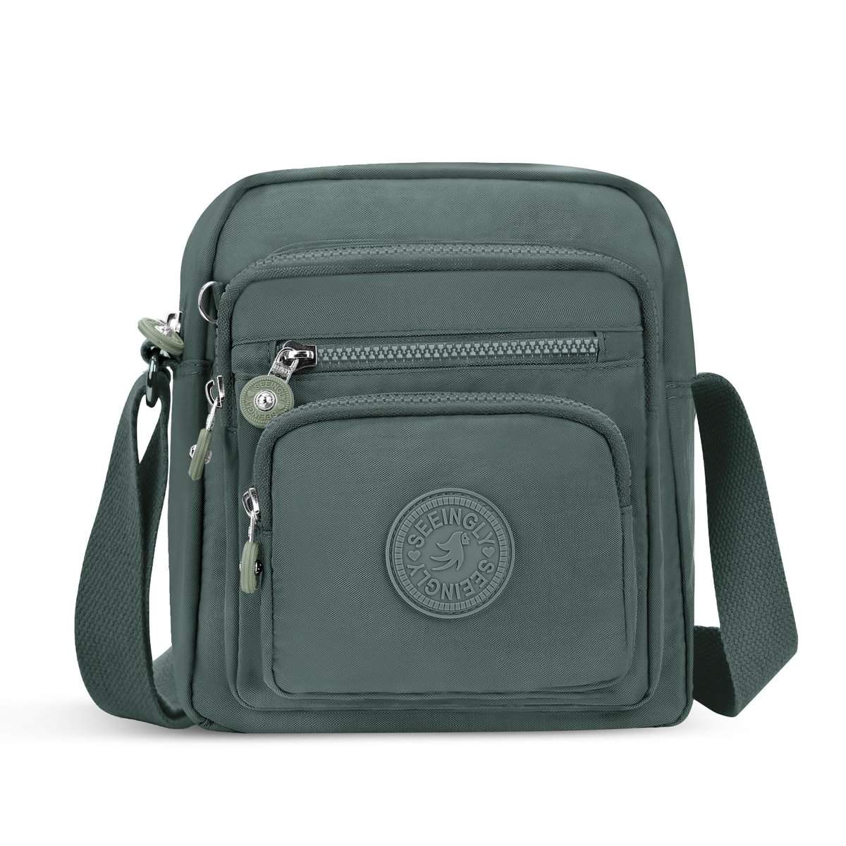 NEWIROVE Borsa Tracolla Donna Crossbody Bag Donna Nylon Borsetta Tracolla Donna Impermeabile Borsa a Tracolla Donna Media Tracolla Donna Sportiva per Lavorare Shopping Viaggio