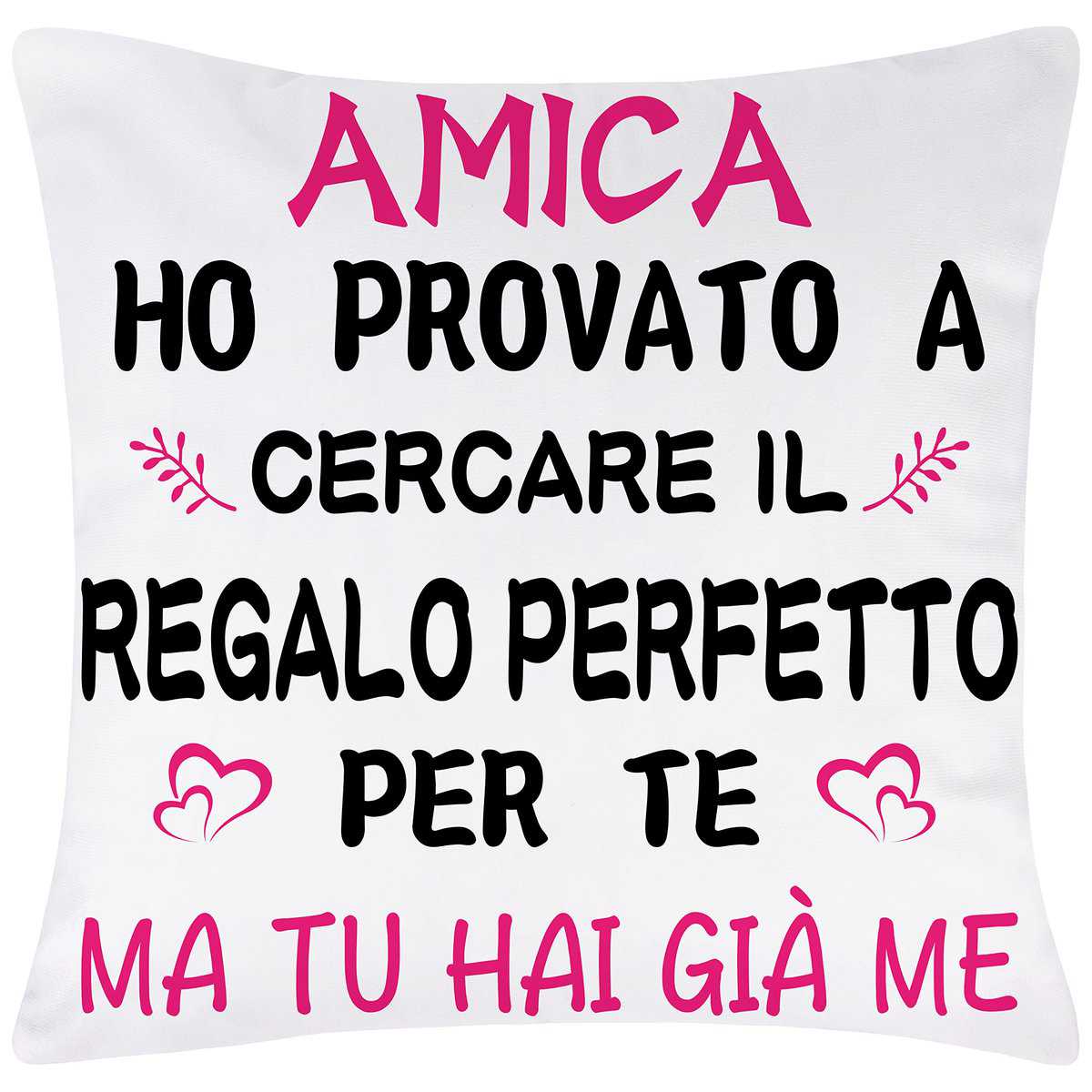 Merclix Regalo Amica Natale Federe Cuscini Divano 45x45 Divertenti Regalo Migliore Amica Compleanno Regalo Per Amica Regalo Amica Speciale Divertente Regali Amica Natale Amicizia Regali