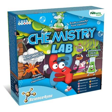 Kit Chimico Science4you – Esperimenti Scientifici per Bambini 7-10 Anni – Giochi Educativi e Divertenti.
