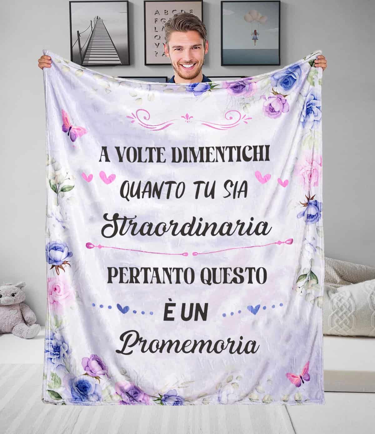 Adolgutty Regalo Donna, Inspirational Coperta per Donna, Regalo Donna Compleanno, Idee Regalo Donna Compleanno Per Figlia Sorella Moglie Mamma Nonna Natale Flanella Coperta 130 x 150cm