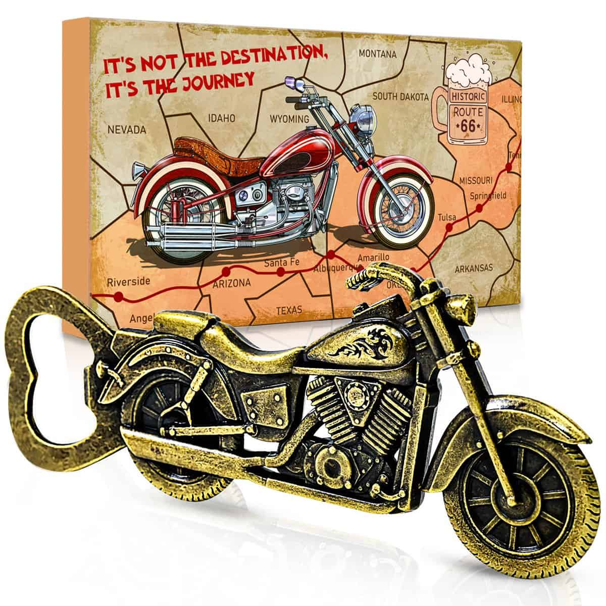 Idee Regalo Natale Uomo Calendario Avvento, Divertenti Apribottiglie Birra Moto Regalo Uomo Papa Lui Marito Fidanzato Fratello Zio Cognato Originale Utile Compleanno Regalo San Valentino Festa Papà