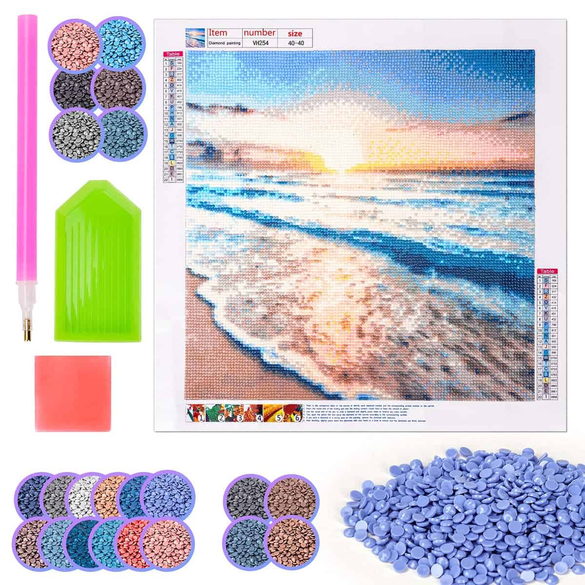 Little Guy Regalo per Bambino Ragazze di 10 11 12 Anni, Kit Diamond Painting Personalizzato Giocattoli per 8 9 10 11 12 13 Anni per Bambini Ragazze Ragazzi Adulti Kit Pittura Hobby Creativi Gioco