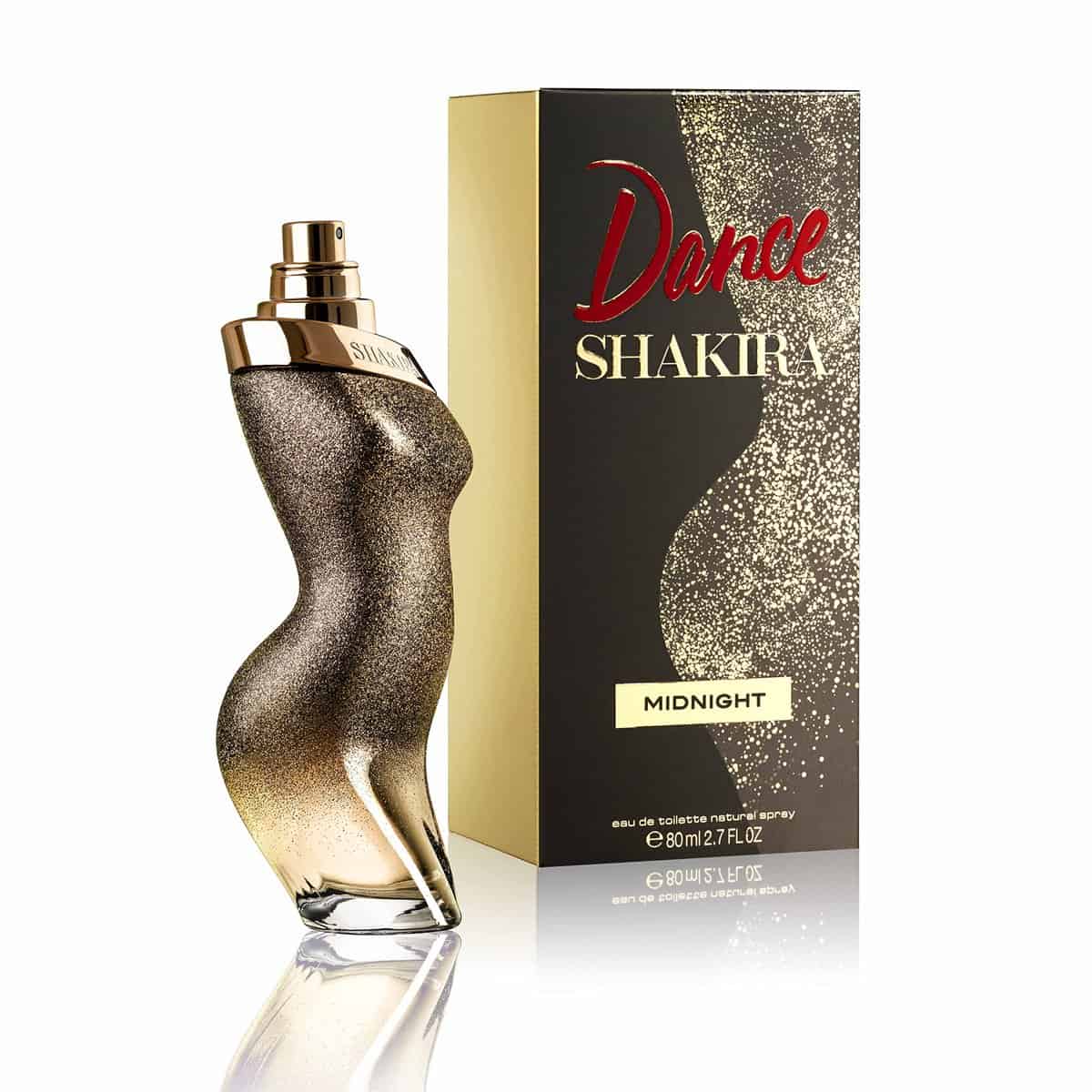 Shakira Perfumes - Dance Midnight Di Shakira Per Donne, Profumo Gourmand Floreale - 80 Ml