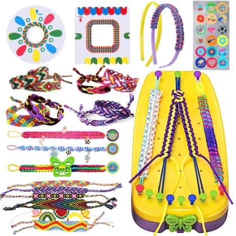 Ophy Kit Braccialetti Ragazza, Crea Braccialetti Bambina con Idee Regalo per Ragazze 5-10 Anni.