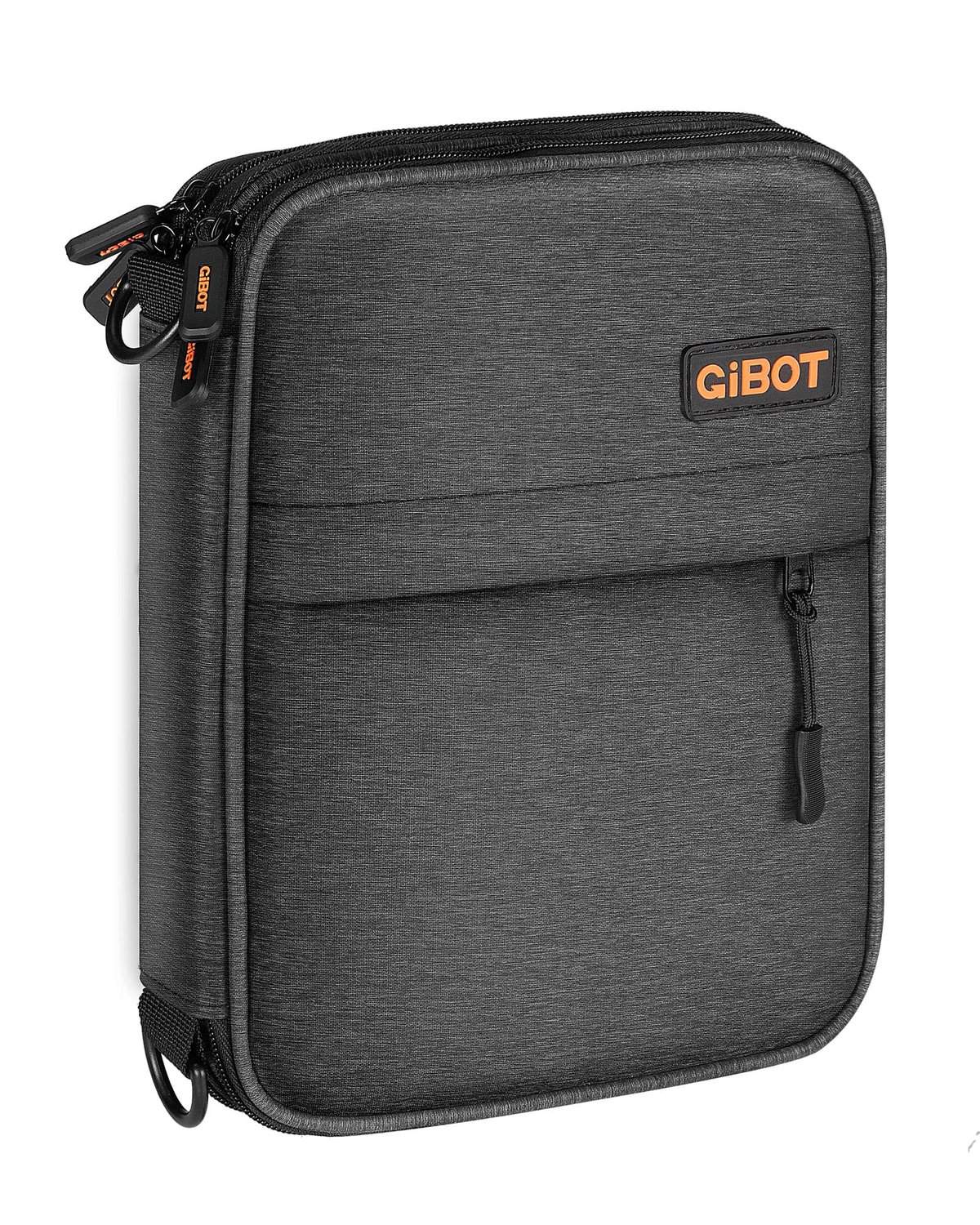 Accessori Elettronica Organizzatore di Viaggi Cavo Organizzatore Portatile Gadget Da Viaggio Doppio Strato Custodia Per Trasporto Con Doppio Gancio Per USB Cavo Drive SD Card Charger Power Bank