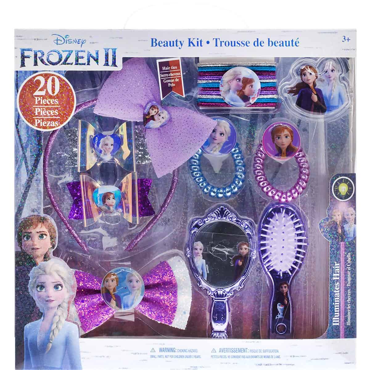 Townley Girl Disney Frozen Kit di Accessori per Capelli per Ragazze, dai 3 Anni in su (20 Pezzi)