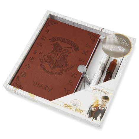 Diario Segreto Harry Potter con Penna Magica e Inchiostro Invisibile UV | Souvenir Kawaii per Ragazze.
