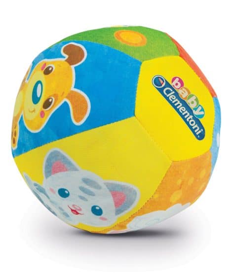 Gioco musicale per bambini Clementoni Baby Palla Amici Animali, 3+ mesi, colori vivaci, 17132.