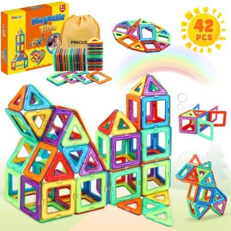 Gioco magnetico costruzioni per bimbi: Regalo educativo Montessori! Gli STEMS!